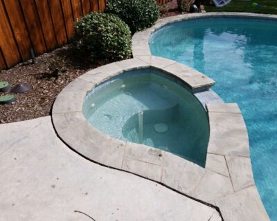 Lueders Limestone Coping - Coping by Blue Escapes Pool and Spa